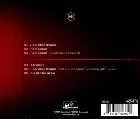 I Am Electronic - Red Noise - CD Audio Singolo di Empirion - 2