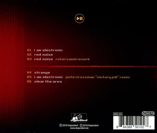 I Am Electronic - Red Noise - CD Audio Singolo di Empirion - 2
