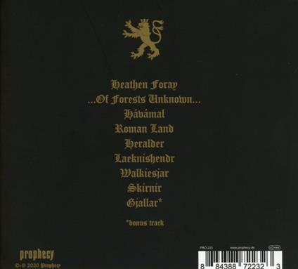 Heralding - The Fireblade - CD Audio di Falkenbach