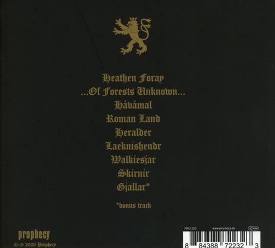 Heralding - The Fireblade - CD Audio di Falkenbach