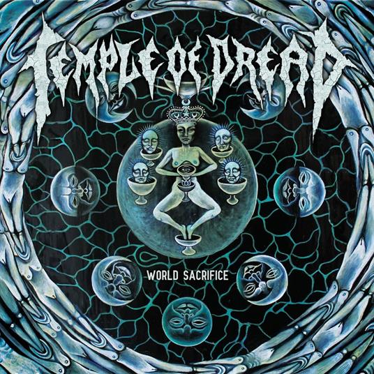 World Sacrifice - Green - Black Marbled Edition - Vinile LP di Temple of Dread
