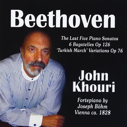 5 Last Piano Sonatas - CD Audio di Ludwig van Beethoven