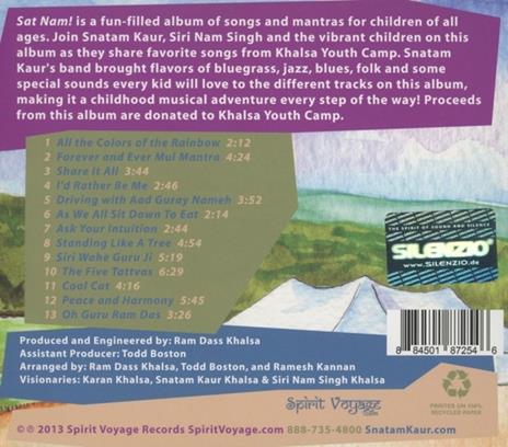 Sat Nam! Songs from Khalsa Youth Camp - CD Audio di Snatam Kaur - 2