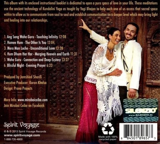 Sacred Love Meditations - CD Audio di Mirabai Ceiba - 2
