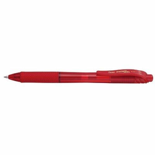 Penna roller Pentel Energel X rosso punta 0,7 mm - 3