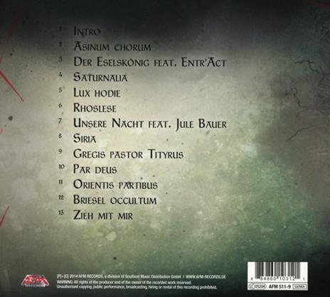 Eselsmesse - CD Audio di Tanzwut - 2