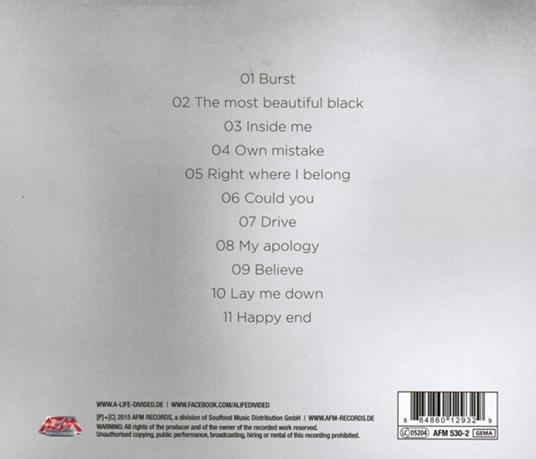 Human - CD Audio di A Life Divided - 2