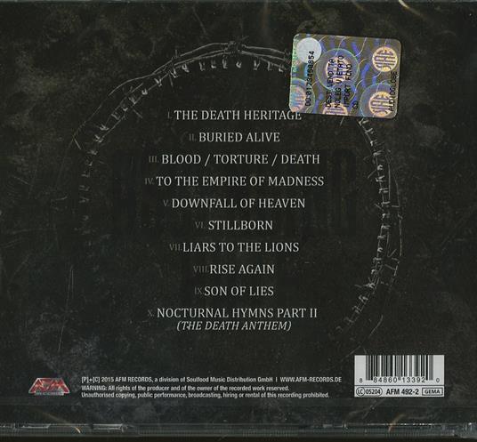 Ascending Hate - CD Audio di Graveworm - 2