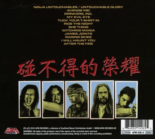 Untouchable Glory - CD Audio di Gama Bomb - 2