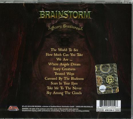 Scary Creatures - CD Audio di Brainstorm - 2