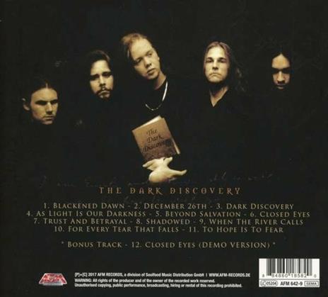 The Dark Discovery (Digipack Limited Edition + Bonus Track) - CD Audio di Evergrey - 2
