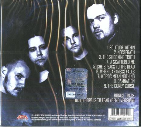 Solitude Dominance Tragedy (Digipack Limited Edition + Bonus Track) - CD Audio di Evergrey - 2