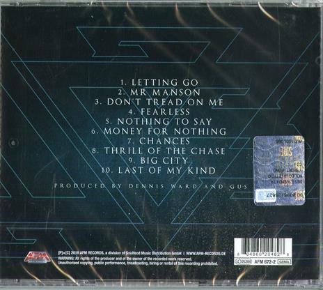 Fearless - CD Audio di Gus G. - 2