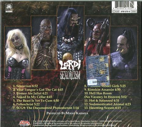 Sexorcism (Digipack) - CD Audio di Lordi - 2