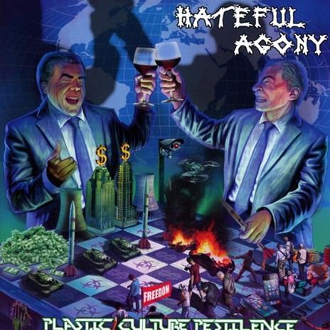 Plastic, Culture, Pestilence - CD Audio di Hateful Agony