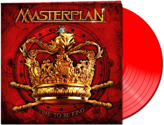 Time To Be King (Red Vinyl) - Vinile LP di Masterplan - 2