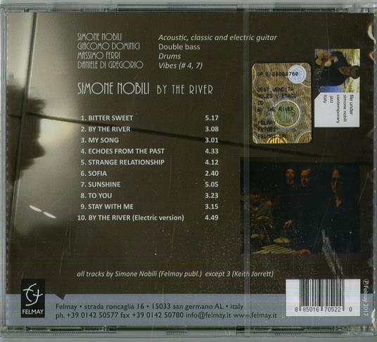 By the River - CD Audio di Simone Nobili - 2