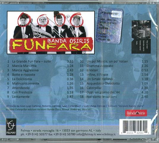 Funfara - CD Audio di Banda Osiris - 2