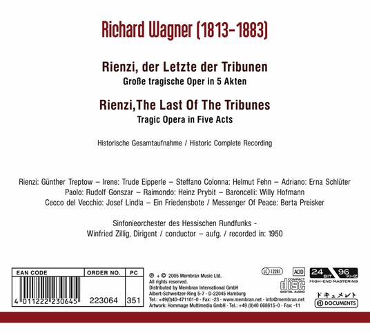 Rienzi - CD Audio di Richard Wagner - 2