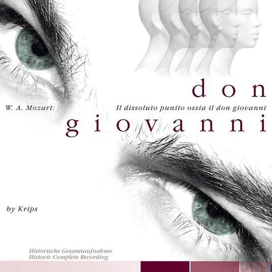 Don Giovanni - CD Audio di Wolfgang Amadeus Mozart,Josef Krips,Lisa Della Casa,Cesare Siepi,Anton Dermota,Wiener Philharmoniker
