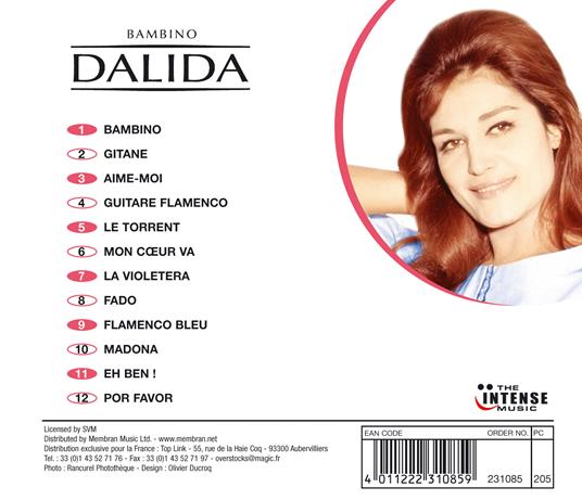 Bambino - CD Audio di Dalida - 2