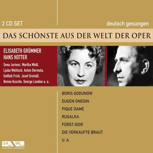 Eugen Onegin Pique Dame And More - CD Audio