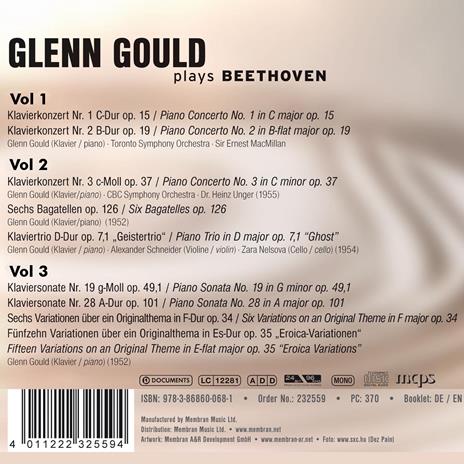 Glenn Gould Plays Beethoven - CD Audio di Ludwig van Beethoven,Glenn Gould - 2