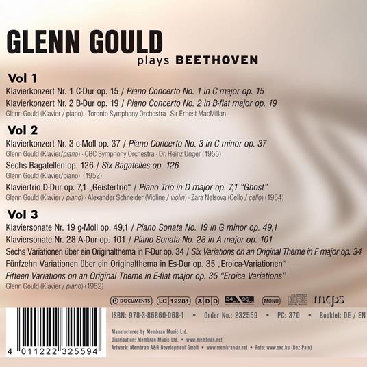 Glenn Gould Plays Beethoven - CD Audio di Ludwig van Beethoven,Glenn Gould - 2