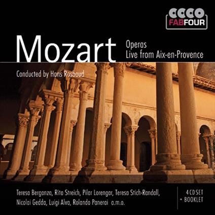 Operas Live From Aix-En-Provence - CD Audio di Wolfgang Amadeus Mozart