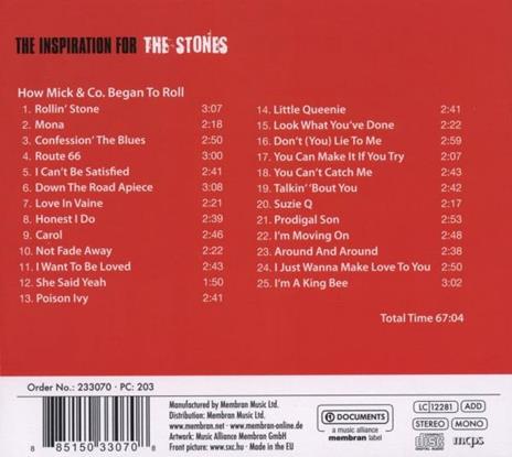 Inspiration for The - CD Audio - 2