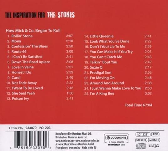 Inspiration for The - CD Audio - 2