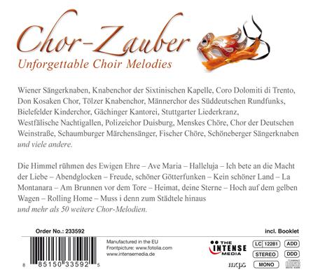 Chor - Zauber - CD Audio - 2