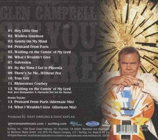 See You There - CD Audio di Glen Campbell - 2