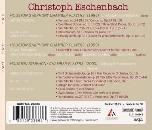 Christoph Eschenbach - CD Audio di Christoph Eschenbach - 2