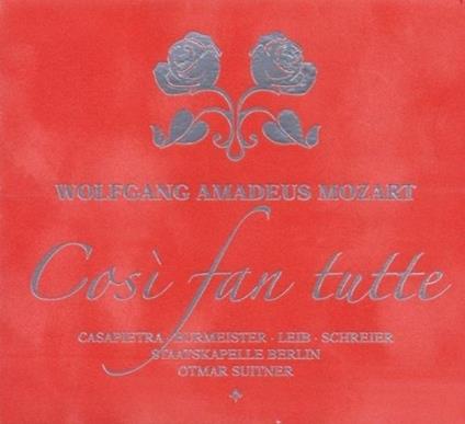 Così fan tutte - CD Audio di Wolfgang Amadeus Mozart