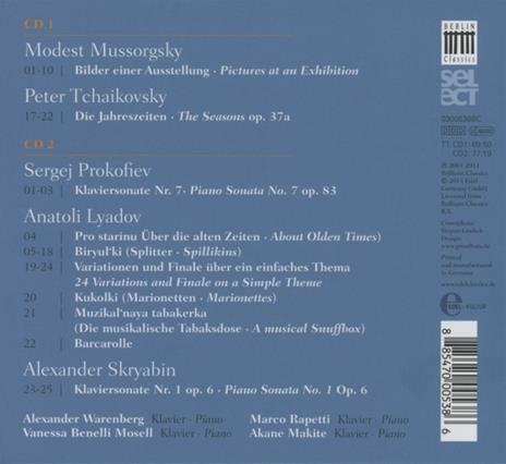 Quadri di un'esposizione (Pictures at an Exhibition) - CD Audio di Modest Mussorgsky - 2