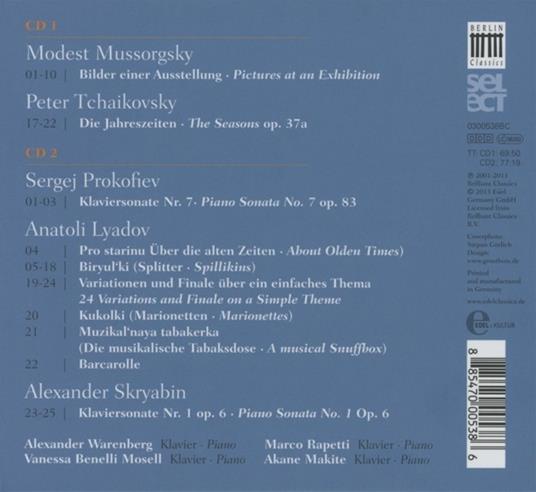 Quadri di un'esposizione (Pictures at an Exhibition) - CD Audio di Modest Mussorgsky - 2