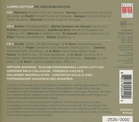 Jubilaums-Edition - CD Audio di Ludwig Güttler - 2