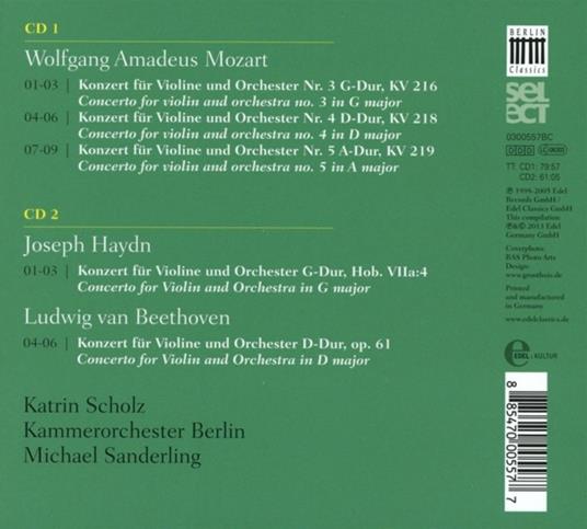 Classical Violin - CD Audio di Katrin Scholz - 2
