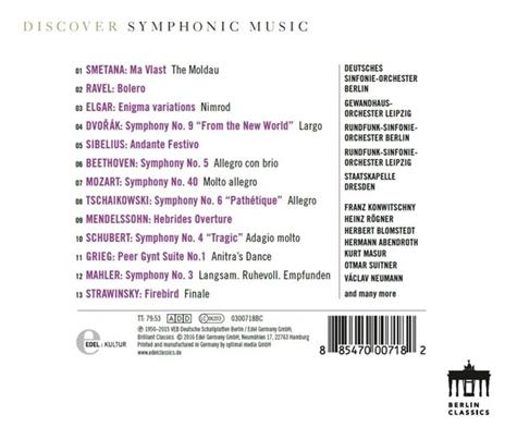 Discover Symphonic Music - CD Audio - 2
