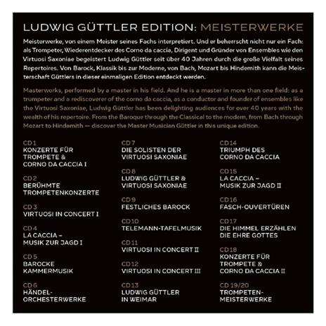 Ludwig Güttler Edition. Masterworks - CD Audio di Ludwig Güttler - 2