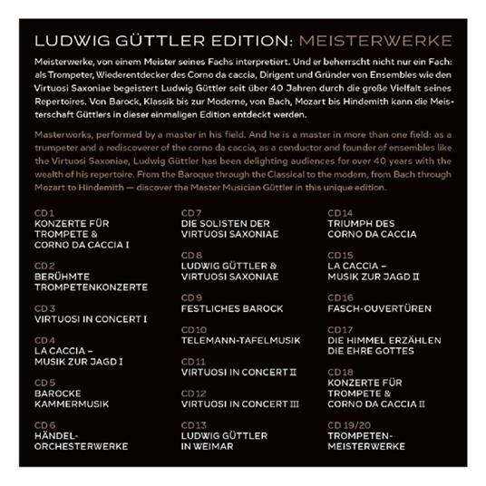 Ludwig Güttler Edition. Masterworks - CD Audio di Ludwig Güttler - 2