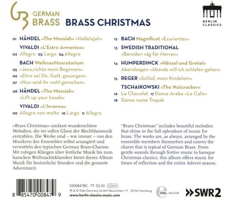 Brass Christmas - CD Audio di German Brass - 2