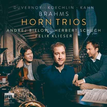 Trio con corno op.4 - CD Audio di Johannes Brahms