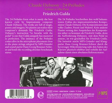 Preludi libro I e II - CD Audio di Claude Debussy,Friedrich Gulda - 2