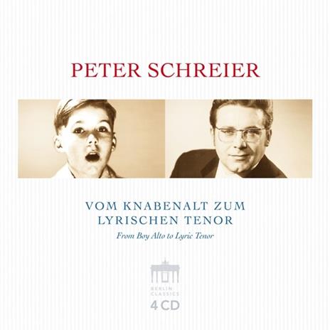 Vom Knabenalt zum Lyrischen Tenor - CD Audio di Peter Schreier