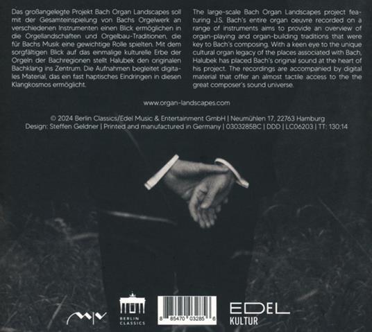 Organ Landscapes Viii - CD Audio di Johann Sebastian Bach,Jörg Halubek - 2
