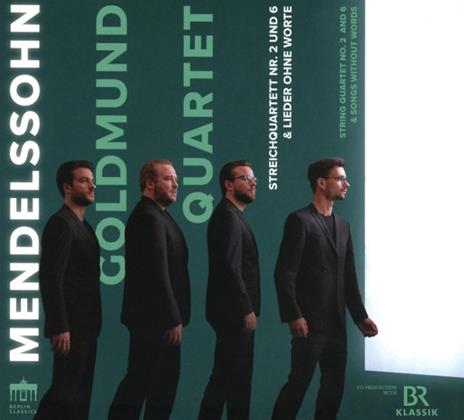 Mendelssohn - CD Audio di Felix Mendelssohn-Bartholdy,Goldmund Quartet