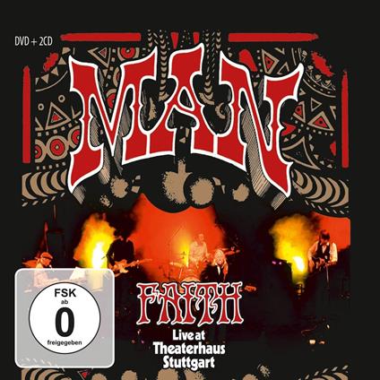 Faith. Live at Theaterhaus Stuttgart - CD Audio + DVD di Man