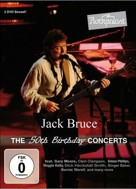 Jack Bruce. The 50th Birthday Concert (2 DVD) - DVD di Jack Bruce